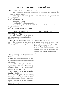 Khoa học: Con người và sức khoẻ ( tiết1)