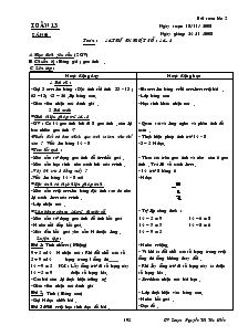 Bài soạn lớp 2 Tuần 13 - Nguyễn Thị Thu Hiền