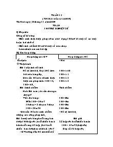 Giáo án Lớp 2 Tuần 15 ( Từ 30/11 đến 4/12/2009)