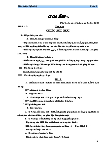 Giáo án lớp 2 Tuần 5 (Buổi 1)