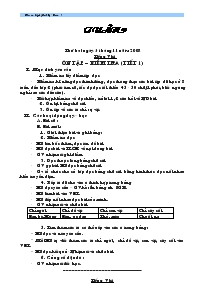 Giáo án lớp 2 Tuần 9 (Buổi 1)