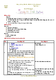 Thiết kế bài giảng Mĩ thuật 4 Tuần 17 Trường Tiểu học Phú Túc