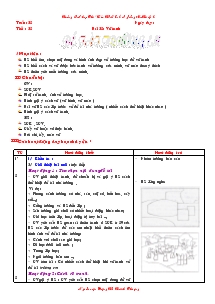 Thiết kế bài giảng Mĩ thuật 4 Tuần 25 Trường Tiểu học Phú Túc