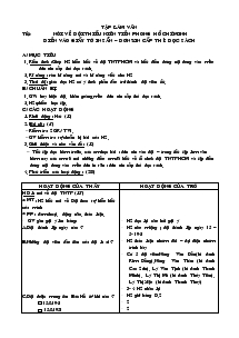 Tập làm văn: Nói về đội thiếu niên tiền phong Hồ Chí Minh. Điền vào giấy tờ in sẵn – đơn xin cấp thẻ đọc sách