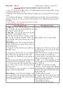 Giáo án các môn phụ Tuần 29 Lớp 4+5