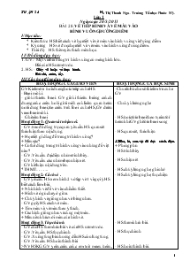 Giáo án Lớp 5 Tuần 28 Trường Tiểu học Phước Mỹ