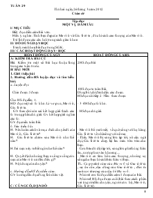 Giáo án Lớp 5 Tuần 29 Năm 2011 - 2012