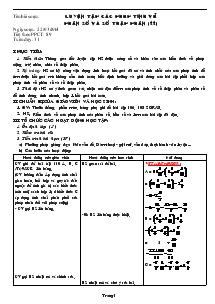 Giáo án Hình học 6 - Tiết 89: Luyện tập các phép tính về phân số và số thập phân (Tiếp theo)