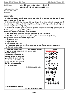 Giáo án Số học 6 - Tiết 89: Luyện tập các phép tính về phân số và số thập phân (Tiếp theo) - Nguyễn Phương Vũ