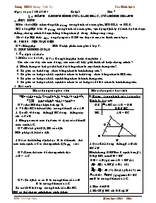 Bài giảng môn Hình học 8 - Tuần 3 - Tiết 5 - Bài 5: Đường trung bình của tam giác, của hình thang