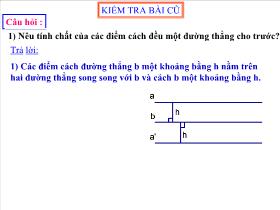 Giáo án Hình học 8 - Tiết 19: Luyện tập