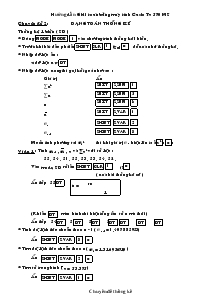 Hướng dẫn giải toán bằng máy tính casio FX 570 MS - Chuyên đề 2: Dạng toán thống kê