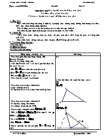 Bài giảng môn Hình học 7 - Tuần 26 - Tiết 47 - Bài 1: Quan hệ giữa góc và cạnh đối diệnn trong tam giác