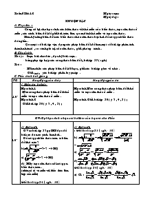 Giáo án Đại số 9 - Học kỳ I - Tiết 12: Luyện tập