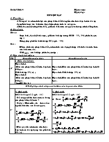 Giáo án Đại số 9 - Học kỳ I - Tiết 14: Luyện tập