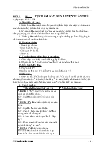 Giáo án Giáo duc công dân 6 (cả năm)