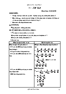 Giáo án Giáo duc công dân 6 - Tiết 1 đến tiết 30