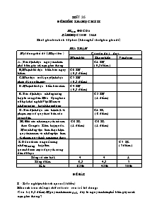 Giáo án Giáo duc công dân 6 - Tiết 27 đến tiết 35