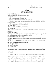 Giáo án Giáo dục công dân 7 - Bài 1: Sống giản dị