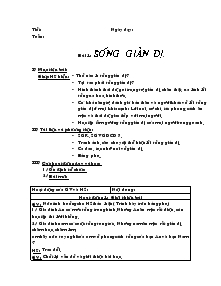 Giáo án Giáo dục công dân 7 - Bài 1: Sống giản dị