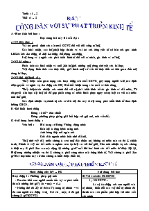 Giáo án Giáo dục công dân lớp 6 - Bài 1 đến bài 16