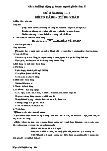 Giáo án Hoạt động giáo dục ngoài giờ lên lớp 8 - Chủ điểm tháng 1 + 2: Mừng Đảng - Mừng xuân