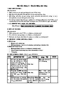 Giáo án hoạt động ngoài giờ 6 - Chủ điểm tháng 9: Truyền thống nhà trường