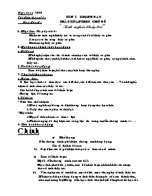 Giáo Án Hoạt Động Ngoài Giờ Lên Lớp 8 - Chủ Điểm Tháng 11: Tôn Sư Trọng Đạo