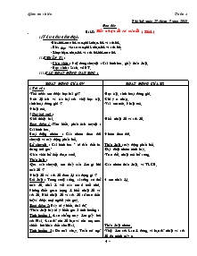 Giáo án lớp 5 - Môn Đạo đức - Bài 2:  Biết nhận lỗi và sửa lỗi (Tiết 1)