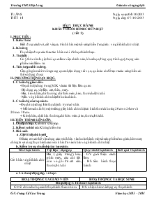 Giáo dục công nghệ lớp 6 - Jrang Cil Cao Trang - Tuần 8 - tiết 14 - bài 7: thực hành khâu vỏ gối hình chữ nhật ( tiết 1)