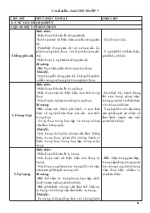 Chuẩn kiến thức Giáo dục công dân lớp 7