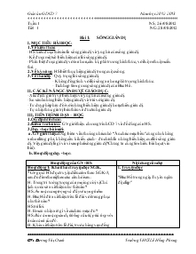 Giáo án Giáo dục công dân 7 - Bài 1: Sống giản dị + Bài 2: Trung thực