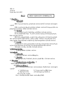 Giáo án Giáo dục công dân 7 - Bài 15: Bảo vệ di sản văn hóa (tiếp)