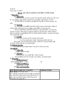 Giáo án Giáo dục công dân 7 - Bài 16: Quyền tự do tín ngưỡng và tôn giáo