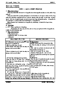 Giáo án Giáo dục công dân 7 - Nguyễn Hoàng Vân