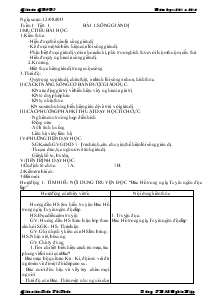 Giáo án Giáo dục công dân 7 - Tuần 1 - Tiết: 1 - Bài 1: Sống giản dị