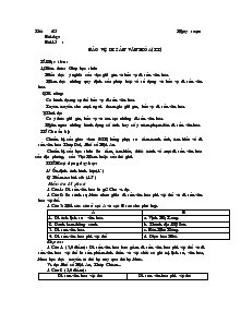 Giáo án Giáo dục công dân lớp 7 - Bài 15: Bảo vệ di sản văn hóa (Tiếp)