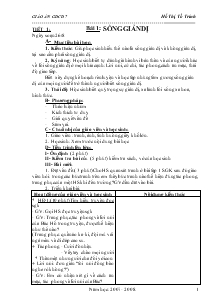 Giáo án Giáo dục công dân lớp 7 - Tiết 1 - Bài 1: Sống giản dị