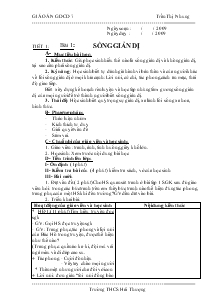 Giáo án Giáo dục công dân lớp 7 - Tiết 1 - Bài 1: Sống giản dị