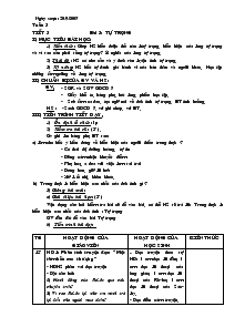 Giáo án Giáo dục công dân lớp 7 - Tiết 3 - Bài 3: Tự trọng