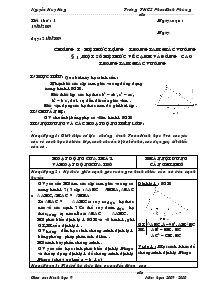 Giáo án Giáo dục công dân lớp 7 - Trương THCS Phan Đình Phùng