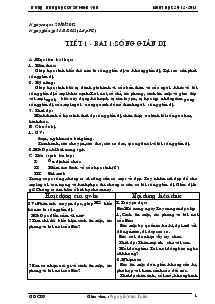 Giáo án Giáo dục công dân lớp 7 - Trường trung học cơ sở Hiên Vân