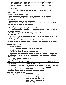 Giáo án Hoạt động ngoài giờ lên lớp 7 - Bài 16 - Tiết 28: Quyền tự do tín ngưỡng và tôn giáo (tiếp)