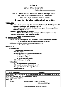 Giáo án Hoạt động ngoài giờ lên lớp 7 - Tiết 3: Trao đổi nội dung thư bác hồ gửi học sinh cả nước nhân ngày khai trường đầu tiên của nước Việt Nam dân chủ cộng hòa