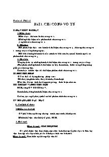 Giáo án môn Giáo dục công dân 7 - Bài 1, 2