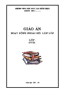 Giáo án môn Giáo dục công dân 7 (cả năm)