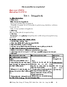 Giáo án môn Giáo dục công dân lớp 7