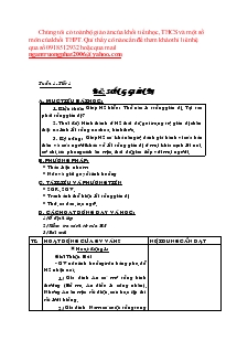 Giáo án Giáo dục công dân 7 - Tiết 1 - Bài: Sống giản dị