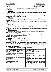 Giáo án Giáo dục công dân 7 - Trường THCS EaHnin