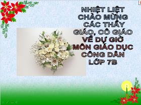 Bài giảng Giáo dục công dân 7 - Tiết 13 - Bài 10: Giữ gìn và phát huy truyền thống tốt đẹp của gia đình, dòng họ